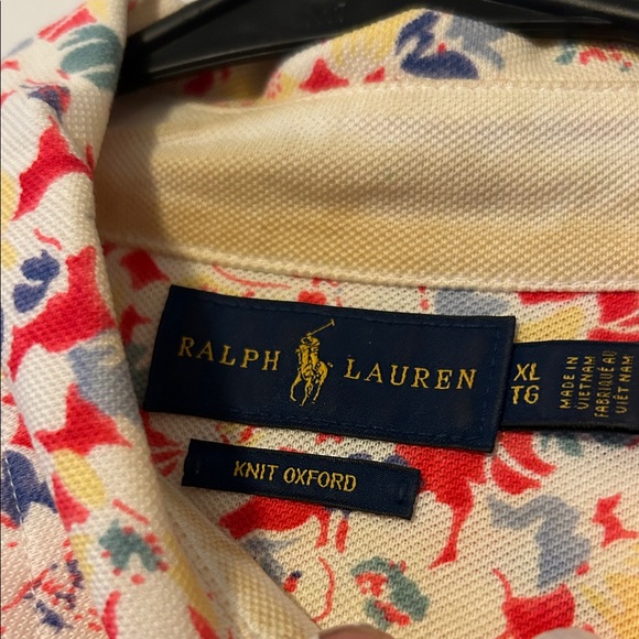 POLO|Ralph Lauren- Women’s $129 Slim Fit Knit Oxford Button Down Shirt, Size XL - Picture 3 of 5